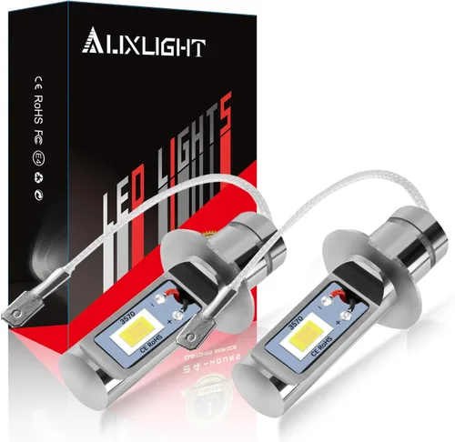 Miniatura 9 de AUXLIGHT H1 Bombillas LED antiniebla DRL, 3000 lúmenes, bombillas de repuesto extremadamente brillantes para automóviles, camiones, amarillo dorado