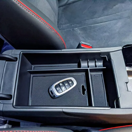 Miniatura 6 de EDBETOS Bandeja organizadora de consola central compatible con accesorios Hyundai Sonata 2020 2021-2022 2023 Limited N-Line Interior Reposabrazos