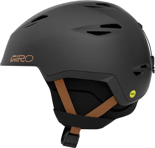 Miniatura 15 de Giro Grid - Casco esférico de esquí de nieve para hombres y mujeres, diseñado para guías de campo, campo lateral y atletas de turismo Grafito