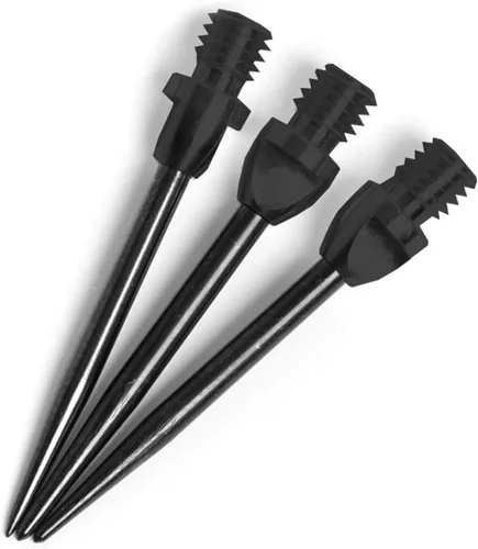 Miniatura 6 de CyeeLife Puntas de dardos de acero, 12 piezas con 20 anillos de goma, puntos de adaptador de puntos de convertidor