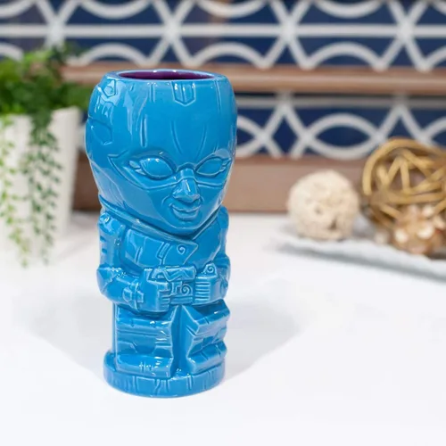 Miniatura 5 de Mass Effect Geeki Tikis Peebee - Taza de cerámica hecha a mano, capacidad para 14 onzas
