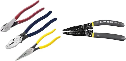 Miniatura 7 de Klein Tools Alicates D228-8 y alicates de punta de aguja D203-8