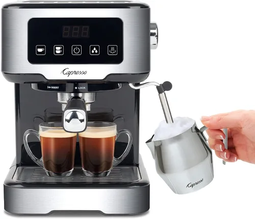 Miniatura 2 de Capresso Café TS Máquina de café espresso con pantalla táctil, 50 onzas, color plateado
