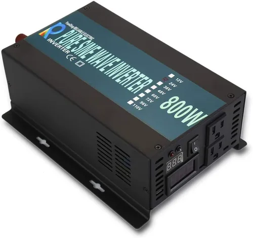 Miniatura 10 de WZRELB inversor de corriente solar pura de la onda sinusoidal de 500W 24V 120V con el interruptor teledirigido