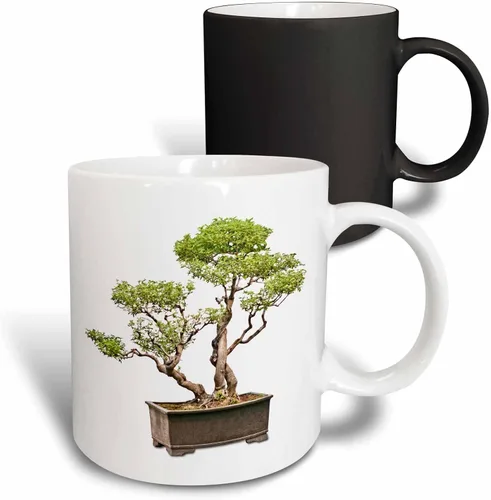 Miniatura 13 de 3dRose Penjing Bonsai 11oz Two-Tone Blue Mug Azul