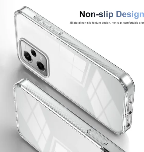 Miniatura 5 de Funda para Xiaomi Redmi Note 12 Pro Compatible con Xiaomi Redmi Note 12 Pro Phone Case Cover HRFH-GT Blanco