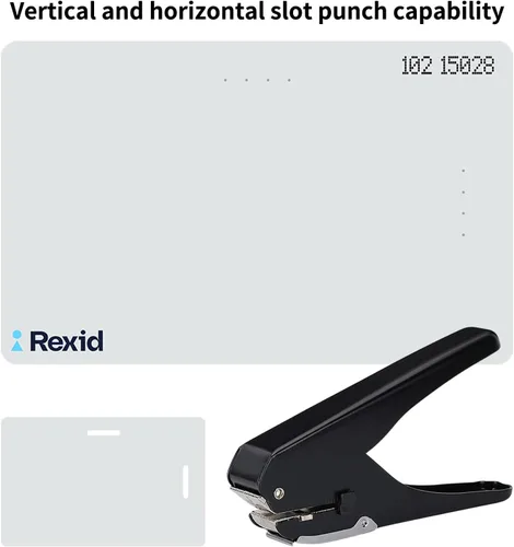 Miniatura 4 de Paquete de 5 tarjetas de proximidad ISO de PVC ISO RexID programadas por defecto para sistema de control de acceso, comparable al formato estándar