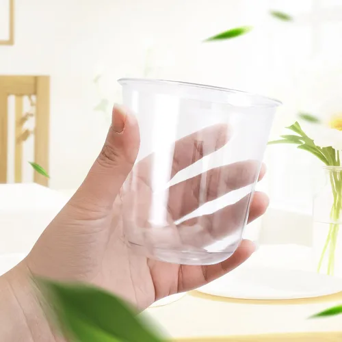 Miniatura 4 de Vasos Desechables sin Tallo 12oz Copas de Plástico Cristal Vasos Desechables para Bebidas Frías de Fiesta Copas de Vino para Reuniones Bodas