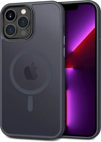 Miniatura 74 de CACOE Funda magnética para iPhone 12 y iPhone 12 Pro de 6.1 pulgadas - Compatible con MagSafe y soporte magnético para teléfono en el automóvil,