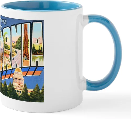 Miniatura 59 de CafePress Taza de café de cerámica de 11 oz (11.0 fl oz) de San Francisco Blanco - Taza San Francisco