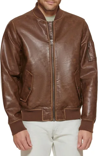 Chaqueta universitaria bomber de piel sintética Levi's para hombre