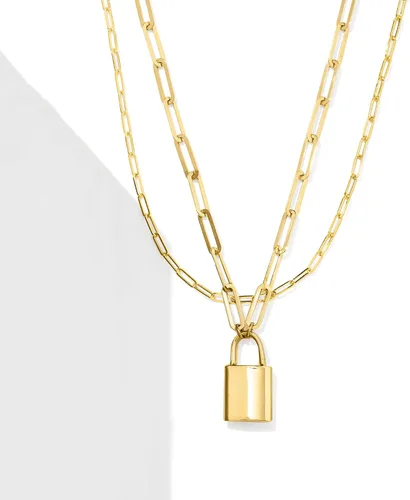 Miniatura 3 de Ross-Simons RS Pure 14kt Yellow Gold Paper Clip Link Necklace