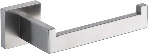 TASTOS Soporte de Papel Higiénico de Níquel Cepillado, Dispensadores y Colgadores de Rollo de Papel Higiénico Montados en Pared para Baño y Cocina,