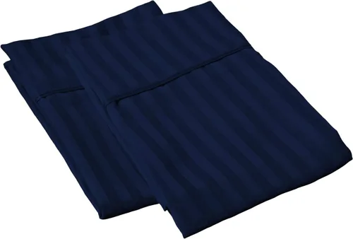 Miniatura 31 de Fundas de almohada de algodón peinado de 600 hilos (paquete de 2) tamaño Queen de 20.0 x 30.0 in, color rosa claro liso Rosa Claro (Sólido)