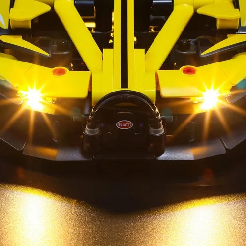 Miniatura 5 de BRIKSMAX Kit de iluminación LED para LEGO-42151 Bugatti Bolide - Compatible con el modelo de bloques de construcción Lego Technic - No incluye juego