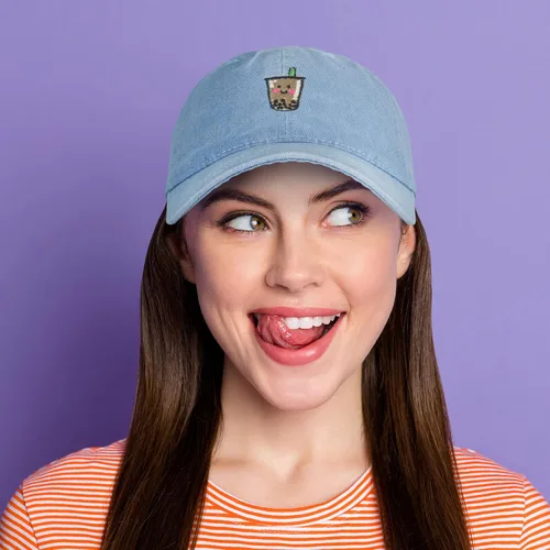 Miniatura 5 de Boba Life - Gorra de béisbol bordada para papá
