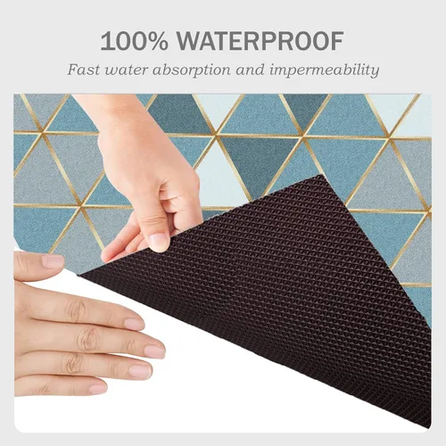 Miniatura 2 de Tapete para debajo del fregadero, 24 x 36 pulgadas, duradero e impermeable, tapetes prémium para proteger los gabinetes de cocina y baño, absorbente