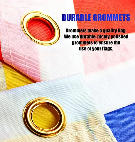 Miniatura 4 de Bandera de emergencia para servicio médico de emergencia, bandera para decoración interior y exterior, 3 x 5 pies, poliéster con doble costura
