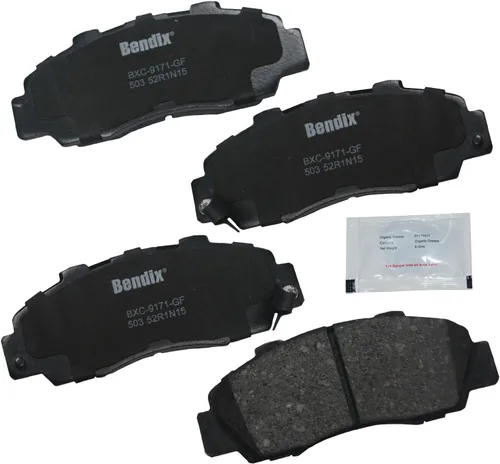 Miniatura 288 de Pastillas de freno delanteras cerámicas Bendix Priority1 CFC2302 para Hyundai Elantra 2021, Sonata 2022-2020, Kia K5 2023-2021