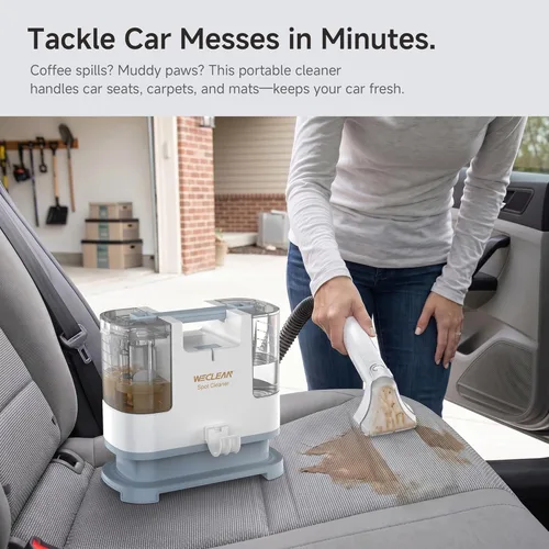 Miniatura 5 de WECLEAN C1 Extractor portátil para sofá y alfombra Limpiador de tapicería para limpieza profunda Blanco