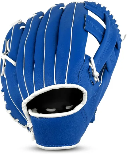 Miniatura 8 de Guante de béisbol, guante de sóftbol, guante de béisbol, 10.5-12.5 pulgadas para entrenamiento de jóvenes y adultos y juego de principiantes