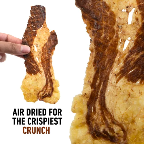 Miniatura 3 de Carnivore Crisps pechuga de ternera, (3) bolsa de 1.5 onzas, 0.35 oz de proteínas por porción, hecha con sal real de Redmond, aprobada por dieta