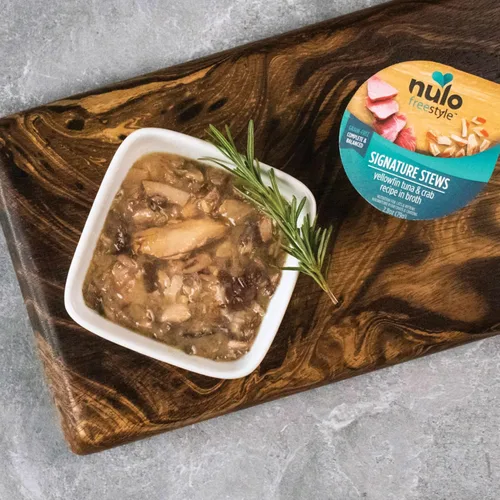 Miniatura 9 de Nulo Freestyle Comida Húmeda para Gatos y Gatitos Estofado Signature, Complemento Alimenticio Premium Totalmente Natural Sin Cereales para Gatos Sin