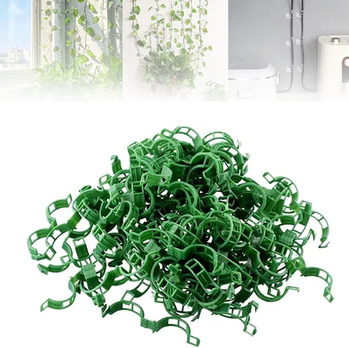 Miniatura 8 de Clips de pared para escalada de plantas, clips de soporte para plantas 2025, clips de jardín reutilizables, clips de soporte para plantas
