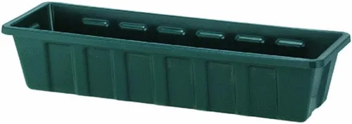 Miniatura 3 de Novelty Poly-Pro Jardinera de plástico para flores , Caja de flor, 36 - pulgadas Negro