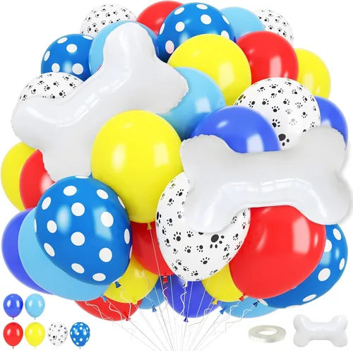 Miniatura 13 de Globos azul marino y dorados, 50 piezas de globos de confeti azul marino perla doble relleno blanco arena metálico cromado dorado de 12 pulgadas