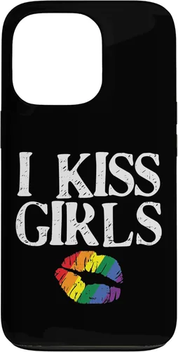 Miniatura 9 de iPhone 11 I Kiss Girls Rainbow Lips Gay Lesbian Pride Flag LGBT estuche de regalo