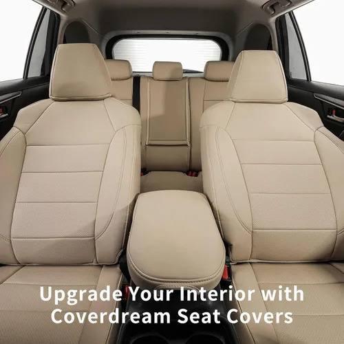 Miniatura 2 de coverdream Corolla Cross - Fundas de asiento de cuero para Toyota Corolla Cross Hybrid 2023-2026 (S,SE, XSE, Nightshade) SUV, protector de asiento