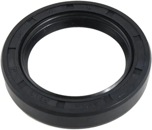 Miniatura 28 de uxcell Caucho doble de los labios del sello de aceite del eje rotatorio métrico 49.2x82.0x16.4 ft m TC, negro