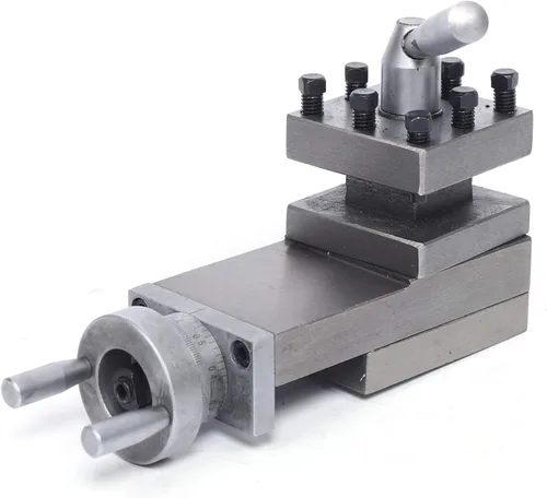 Miniatura 2 de Soporte para herramientas de torno para piezas de torno, Piezas de torno de hierro fundido, Torno de metal Cruz Slide & Tool Holder, Piezas de torno