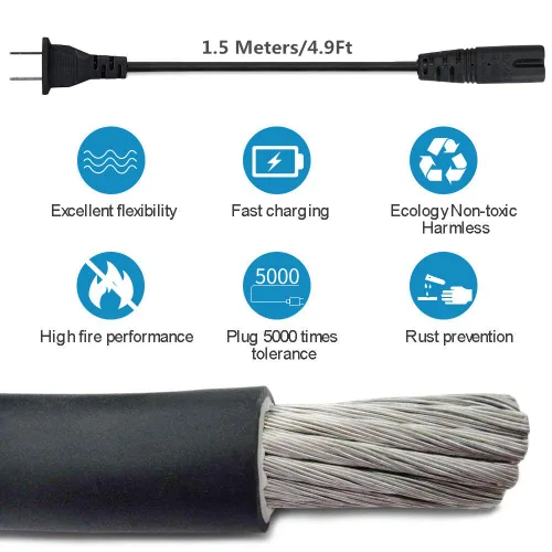 Miniatura 4 de inShareplus Fuente de alimentación de bajo voltaje de 6V, transformador, adaptador de corriente, 3A 18 vatios máximo, CA 100-240V a CC 6V