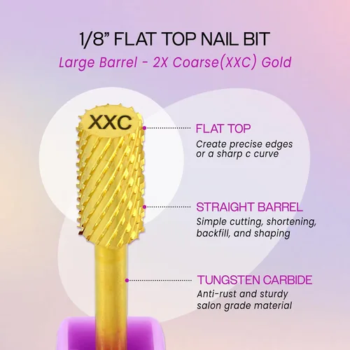 Miniatura 7 de PANA Broca de uñas de gel duro o acrílico de eliminación rápida para manicura, pedicura, salón de manicura y pedicura, profesional o principiante