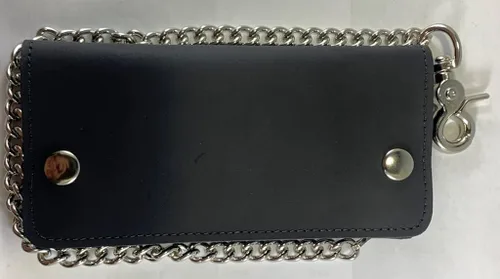 Miniatura 3 de Cartera cuadrada masónica personalizada y brújula larga cadena negra. HECHO EN EE. UU, Negro