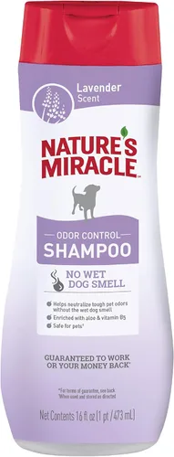 Miniatura 11 de Nature's Miracle Nature's Miracle - Champú y acondicionador para control de olores, 16 onzas, aroma a lavanda