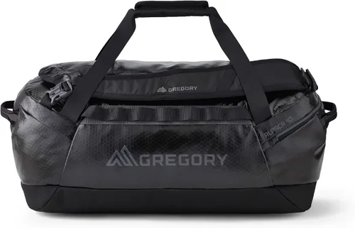 Miniatura 42 de Gregory Alpaca - Bolsa de lona resistente al agua para viajes de aventura y equipo con cubo de embalaje incluido, Negro obsidiana, 100L