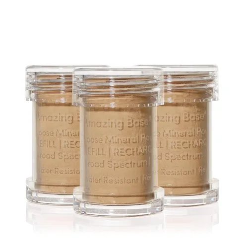 Miniatura 17 de jane iredale Amazing Base - Polvo mineral suelto, base luminosa con SPF 20, sin aceite, sin talco y sin peso, vegano y libre de crueldad animal