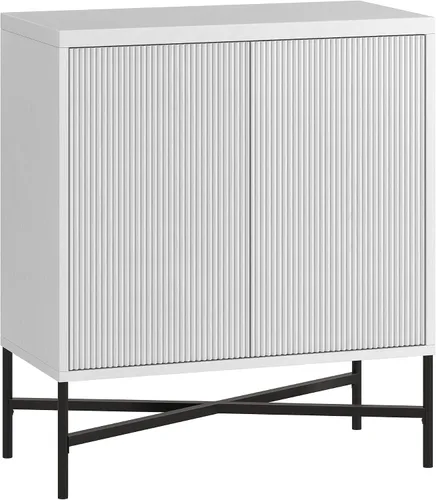 Henn&Hart Brighton Accent Gabinete, 28" de ancho, blanco Blanco nube