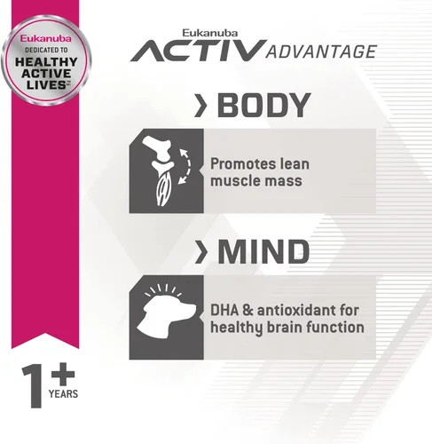 Miniatura 3 de Eukanuba Fit Body Weight Control - Alimento seco para perros adultos de raza grande, bolsa de 28 libras