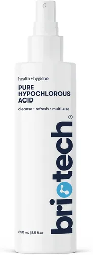 Miniatura 12 de BRIOTECH Aerosol de ácido hipocloroso puro y limpiador, solución tópica HOCl premium original, limpiador multiusos, aprobado para familias y apto