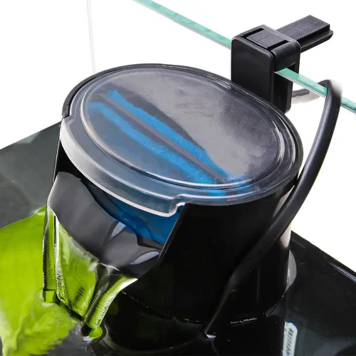 Miniatura 6 de Senzeal Filtro de tortuga para acuario, silencioso, bomba de filtro de bajo nivel de agua, 5 W, 400 L/H, filtro interno para tanque de peces