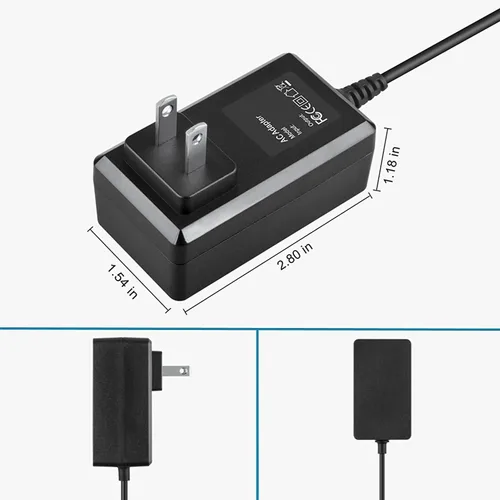 Miniatura 3 de Guy-Tech Adaptador de CA compatible con KORG EK-50/EK50L/EK-50 Cargador de teclado ilimitado Fuente de alimentación