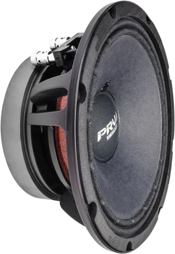 PRV AUDIO Altavoz de rango medio de 8 pulgadas 8MR600X, 600 vatios, 8 ohmios, bobina de voz de doble capa de 2 pulgadas, altavoz de audio