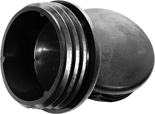 Paquete de 2 tapones de poste de luz redondos de 3 pulgadas de diámetro exterior (2.996 in) (6 - 10 Ga - se adapta a agujeros de 2.59 a 2.73