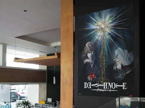 Miniatura 8 de Póster de Arte de Pared Cool de Death Note Light Yagami Anime Merch, Impresión de 12x18 pulgadas