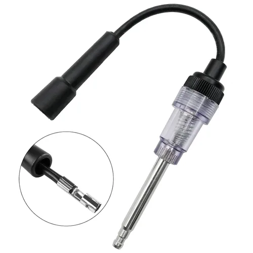 Miniatura 3 de 4 piezas Probador de Bujías, Probador de Bobina de Encendido del Motor, Probador de Encendido de Bota Recta, Comprobador de Luz de Bujías, Probador