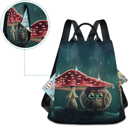 Miniatura 4 de ALAZA Mochila antirrobo para mujer, bolso de moda para hombro, multicolor12, Viajar